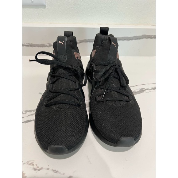 Puma Women's Contempt Demi Cross Trainer - Black/Rose Gold, Size 8 - Picture 3 of 7